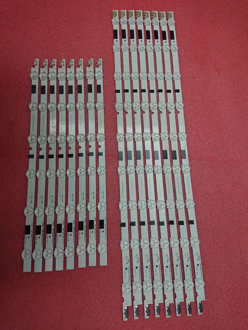 New original 5set=80pcs LED strip for Samsung UE46F5000AW 2013SVS46F R6 L9 D2GE-460SCA-R3 D2GE-460SCB-R3 BN96-25308A 25309A
New original 5set=80pcs LED strip for Samsung UE46F5000AW 2013SVS46F R6 L9 D2GE-460SCA-R3 D2GE-460SCB-R3 BN96-25308A 25309A