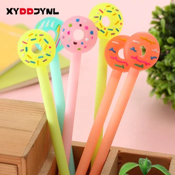 2pcs/Lot Cartoon Candy Donut Gel Pen 0.38mm Black Ink Pens for Kids Stationery Office School Supplies Canetas Writing Pens 
2pcs/Lot Cartoon Candy Donut Gel Pen 0.38mm Black Ink Pens for Kids Stationery Office School Supplies Canetas Writing Pens