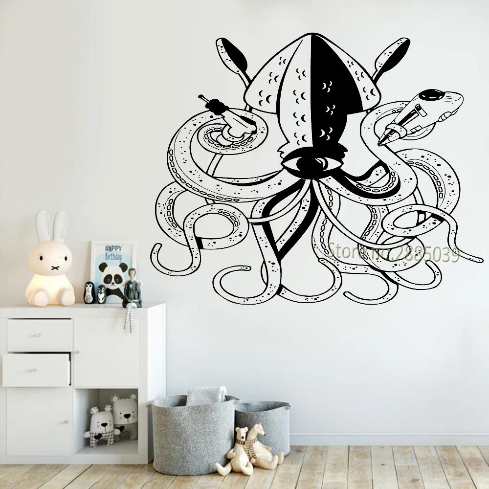 Mobel Wohnen Just Chllin Quote Alien Wall Sticker Large
