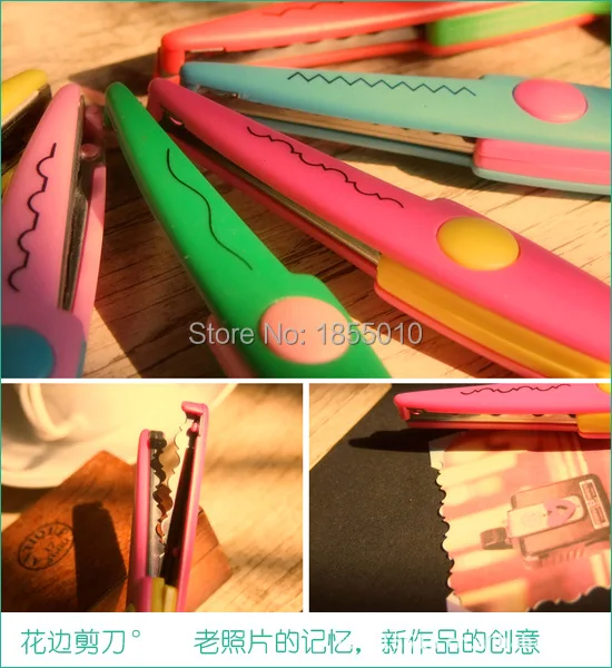 6 Patterns/Set Laciness Scissors Metal And Plastic DIY Scrapbooking Photo Colors Paper Scissors Lace Diary Decoration
6 Patterns/Set Laciness Scissors Metal And Plastic DIY Scrapbooking Photo Colors Paper Scissors Lace Diary Decoration