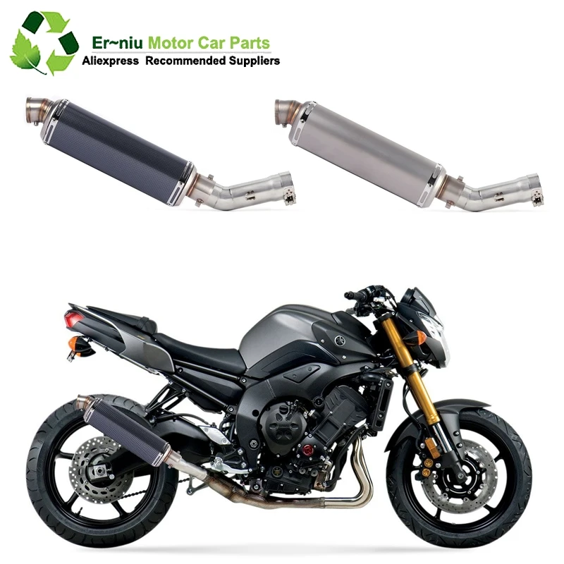 Motorcycle Full Exhaust Muffler System Link Contact Middle Pipe Link Pipe with DB KILLER Slip-On for Yamaha FZ800 FZ8 2011-2013
Motorcycle Full Exhaust Muffler System Link Contact Middle Pipe Link Pipe with DB KILLER Slip-On for Yamaha FZ800 FZ8 2011-2013