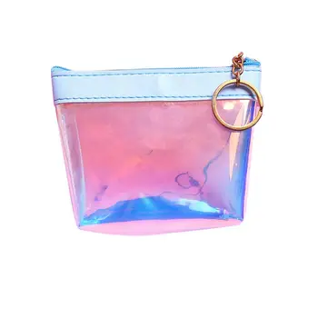 Fashion Transparent Faux Leather Coin Purse Women Mini Zipper Wallet Clutch Bag
Fashion Transparent Faux Leather Coin Purse Women Mini Zipper Wallet Clutch Bag