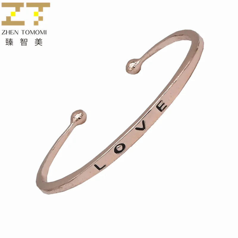 Fashion Rose Gold/silver/gold Color Engraving Letters Love Adjustable Big/small Open Charm Cuff Bracelets Bangles Women Jewelry
Fashion Rose Gold/silver/gold Color Engraving Letters Love Adjustable Big/small Open Charm Cuff Bracelets Bangles Women Jewelry