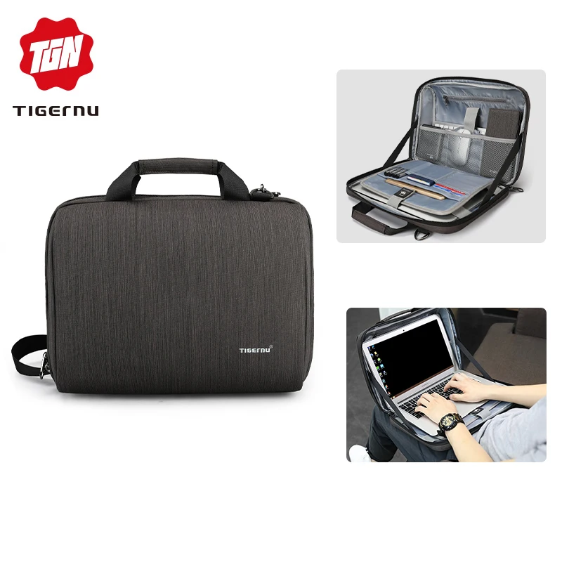 Tigernu 13'' Oxford Computer Bag Laptop Men Handbag for Male Luxury Briefcases Waterproof Multifunction Shoulder Bags Bussiness
Tigernu 13'' Oxford Computer Bag Laptop Men Handbag for Male Luxury Briefcases Waterproof Multifunction Shoulder Bags Bussiness