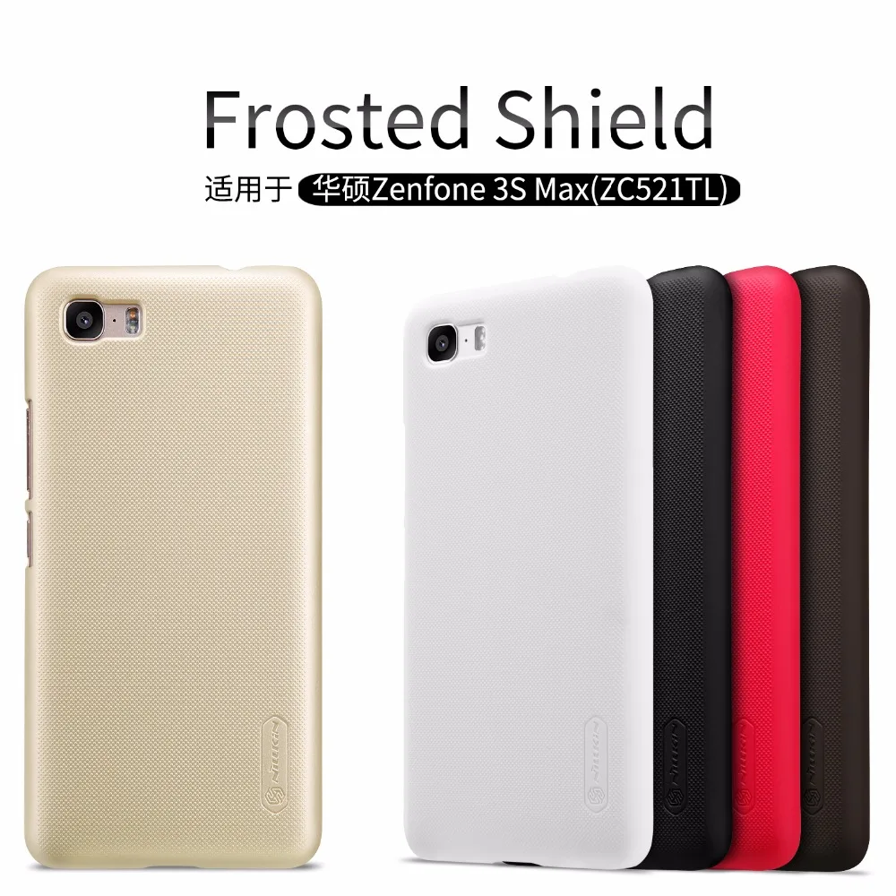 

Asus Zenfone 3S Max(ZC521TL) case cover NILLKIN Super Frosted Shield hard matte back cover with free screen protector