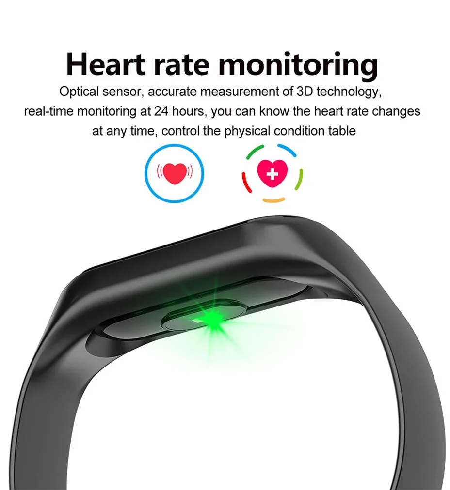 COLMI M3S Smart Bracelet Color-screen Fitness Tracker blood pressure Heart Rate Monitor sleep tracker Wristband For Android IOS 4