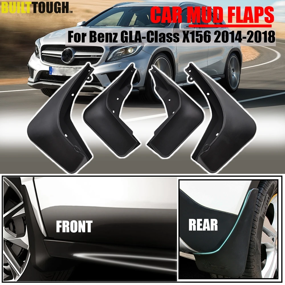 Set Molded Mud Flaps For Benz GLA180 GLA 220 GLA 200 GLA250 X156 2014 2015 2016 2017 Mudflaps Splash Guards Mudguards Front Rear
Set Molded Mud Flaps For Benz GLA180 GLA 220 GLA 200 GLA250 X156 2014 2015 2016 2017 Mudflaps Splash Guards Mudguards Front Rear
