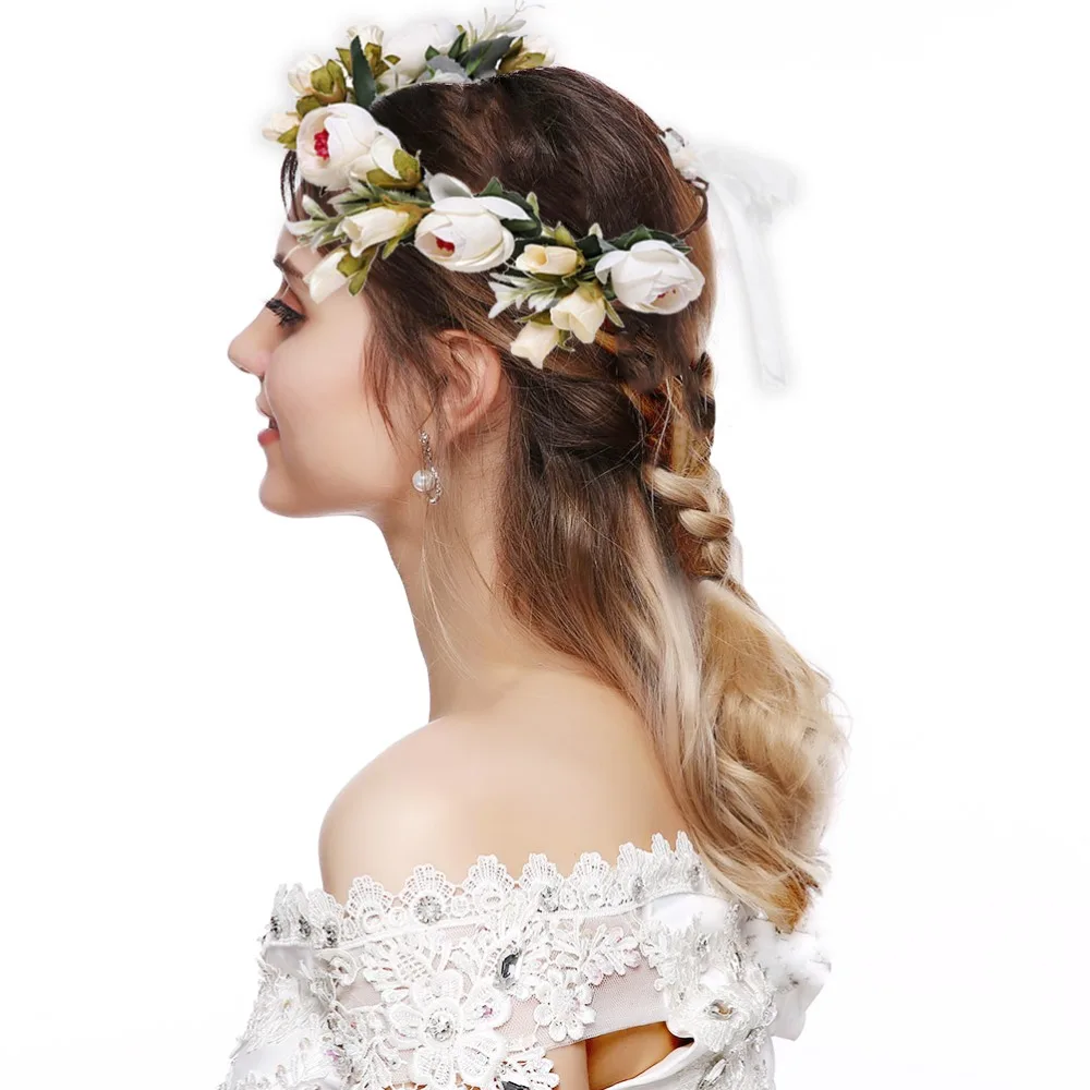 "M Mism Fashion Flower Crown Headbands For Girls Women Floral Wreath Hair Accessories Hair Bands Headband Wianek Kwiatowy
"M Mism Fashion Flower Crown Headbands For Girls Women Floral Wreath Hair Accessories Hair Bands Headband Wianek Kwiatowy