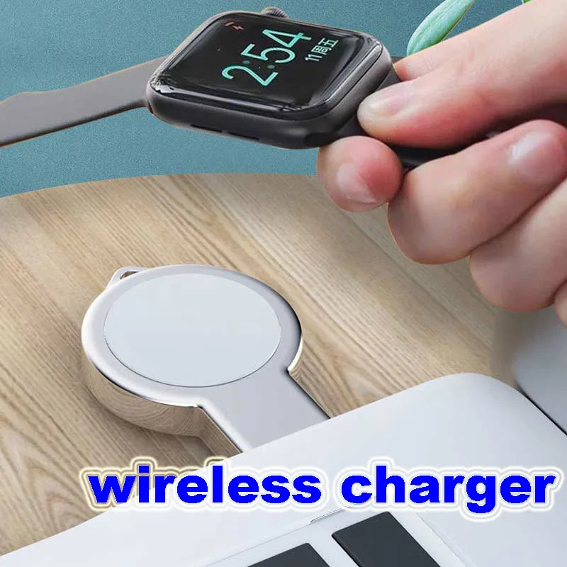 Mini Portable Wireless Charging USB Magnetic Charger for Apple Watch 4/3/2/1 Series Qi Fast Wireless Charging Pad For iWatch
Mini Portable Wireless Charging USB Magnetic Charger for Apple Watch 4/3/2/1 Series Qi Fast Wireless Charging Pad For iWatch
