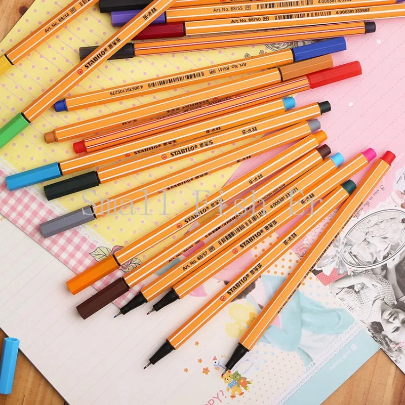 5PCS Germany STABILO Stabilo fiber pen, Germany swan 88 fiber pen, Stabilo Sketch pen,0.4mm colored gel pen Stationery supplies
5PCS Germany STABILO Stabilo fiber pen, Germany swan 88 fiber pen, Stabilo Sketch pen,0.4mm colored gel pen Stationery supplies