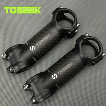 TOSEEK bike stem aluminum alloy Carbon Fiber Carbon Stem Bicycle 6 17 Degree 70 80 90 100 110mm
TOSEEK bike stem aluminum alloy Carbon Fiber Carbon Stem Bicycle 6 17 Degree 70 80 90 100 110mm
