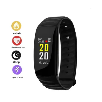 Smart Fitness Bracelet Color Screen IP67 Waterproof Heart Rate Waterproof Smart Watch Multi Sport Mode Band For Men Women
Smart Fitness Bracelet Color Screen IP67 Waterproof Heart Rate Waterproof Smart Watch Multi Sport Mode Band For Men Women