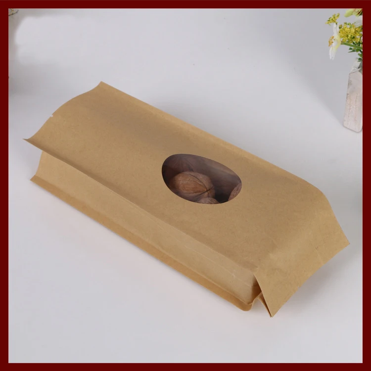 10*28+6 20pcs brown self Opening kraft paper bags with window for gifts sweets and candy food tea jewelry retail package paper
10*28+6 20pcs brown self Opening kraft paper bags with window for gifts sweets and candy food tea jewelry retail package paper