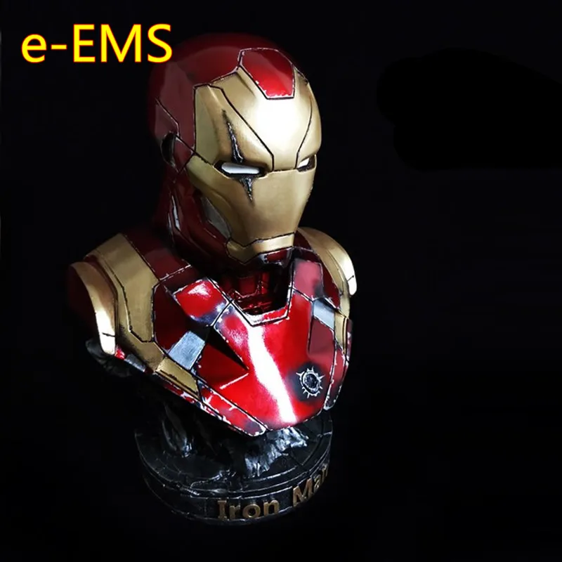 Avengers:Infinity War Iron Man MK46 Bust Superhero Tony Stark PVC Action Figure Justice League Collection Model Toy L2381
Avengers:Infinity War Iron Man MK46 Bust Superhero Tony Stark PVC Action Figure Justice League Collection Model Toy L2381