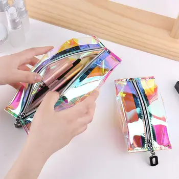 Gradient Color Cosmetic Bag Zipper Translucent Makeup Cases Wallet Travel Organizer
Gradient Color Cosmetic Bag Zipper Translucent Makeup Cases Wallet Travel Organizer