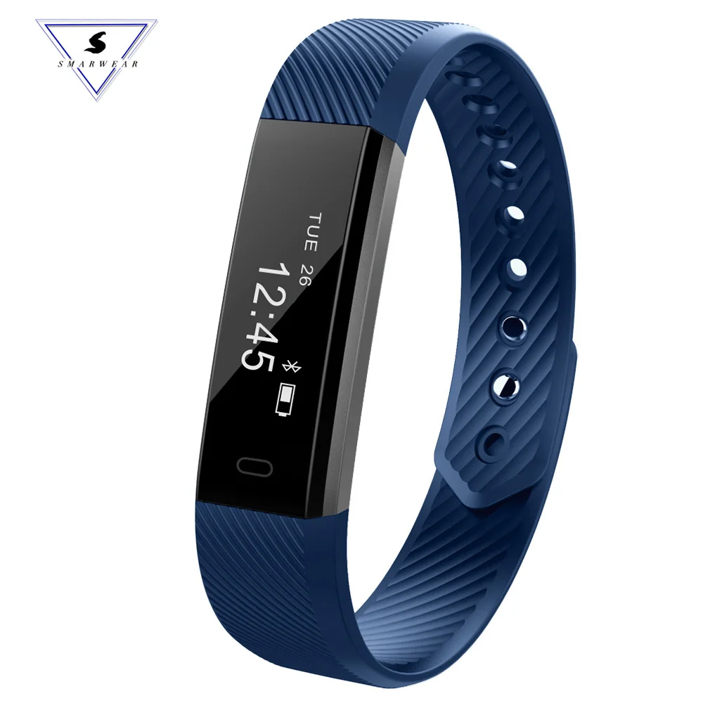 ID115 Bluetooth Sports Smart band Step Counter Sleep Monitor Smart Bracelet Info Push Alarm Clock Smart Wristband IOS Android OS
ID115 Bluetooth Sports Smart band Step Counter Sleep Monitor Smart Bracelet Info Push Alarm Clock Smart Wristband IOS Android OS