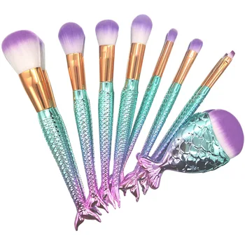 Mermaid Makeup Brus 2 Style Makeup Brushes set Professional Powder Foundation Eyeshadow Make Up Brushes Cosmetics Soft Synthetic
Mermaid Makeup Brus 2 Style Makeup Brushes set Professional Powder Foundation Eyeshadow Make Up Brushes Cosmetics Soft Synthetic