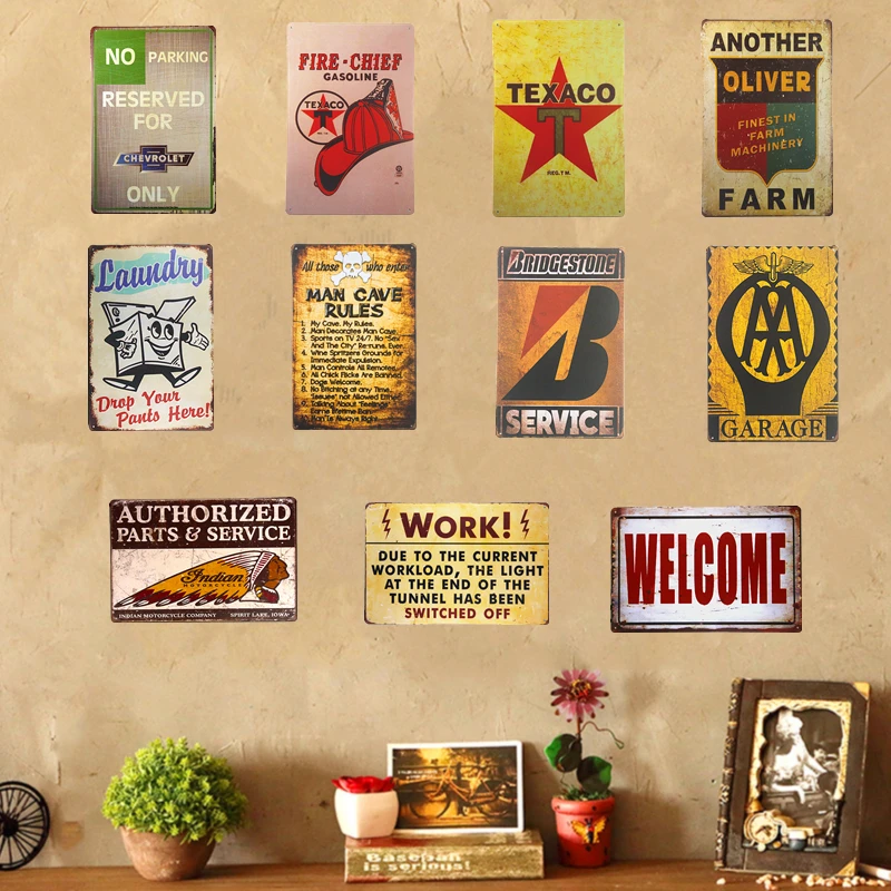 Indian Motor Garage Poster Vintage Tin Plaques Metal Signs Rustic Wall Plaque Gas Home Decor
Indian Motor Garage Poster Vintage Tin Plaques Metal Signs Rustic Wall Plaque Gas Home Decor
