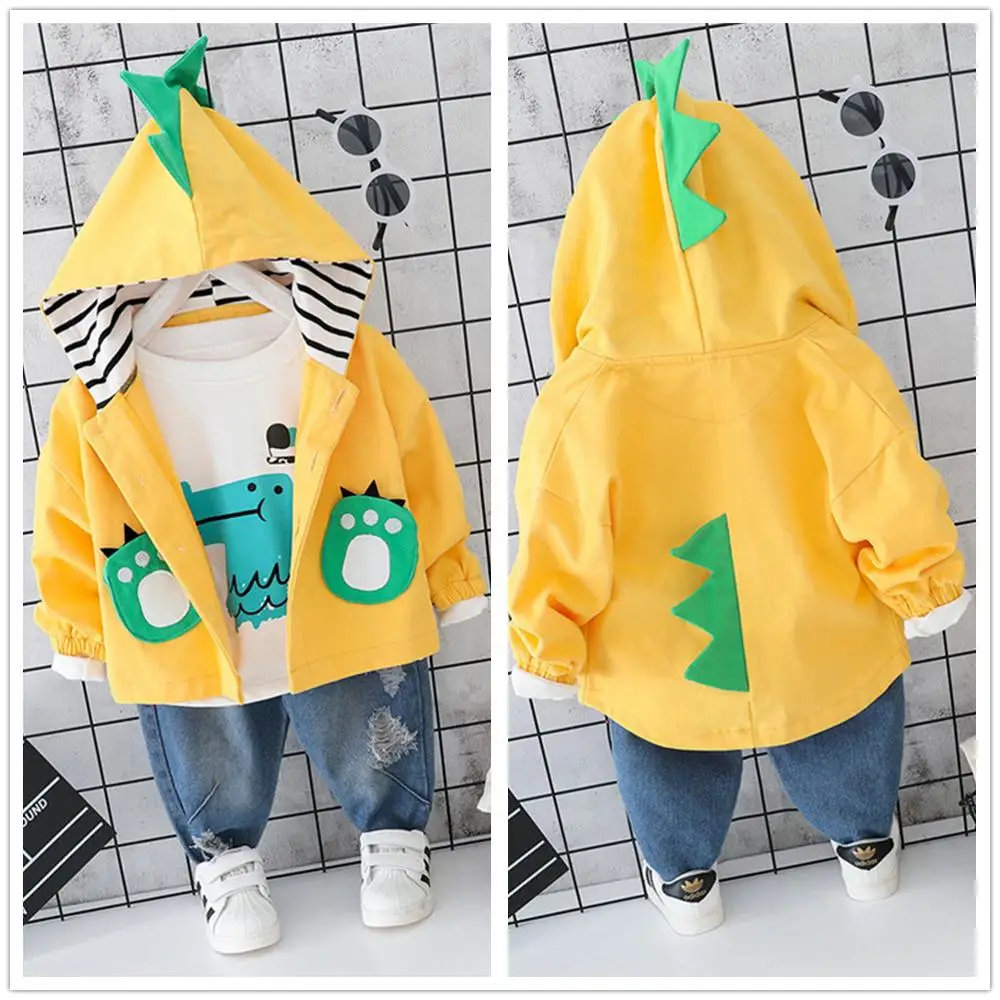 KINE PANDA Baby Boy Clothes Set Coat+ t shirt + Jeans Pants 3PCS Toddler Kids Baby Clothes Boys Cartoon Dinosaur 1 2 3 Years Old
KINE PANDA Baby Boy Clothes Set Coat+ t shirt + Jeans Pants 3PCS Toddler Kids Baby Clothes Boys Cartoon Dinosaur 1 2 3 Years Old