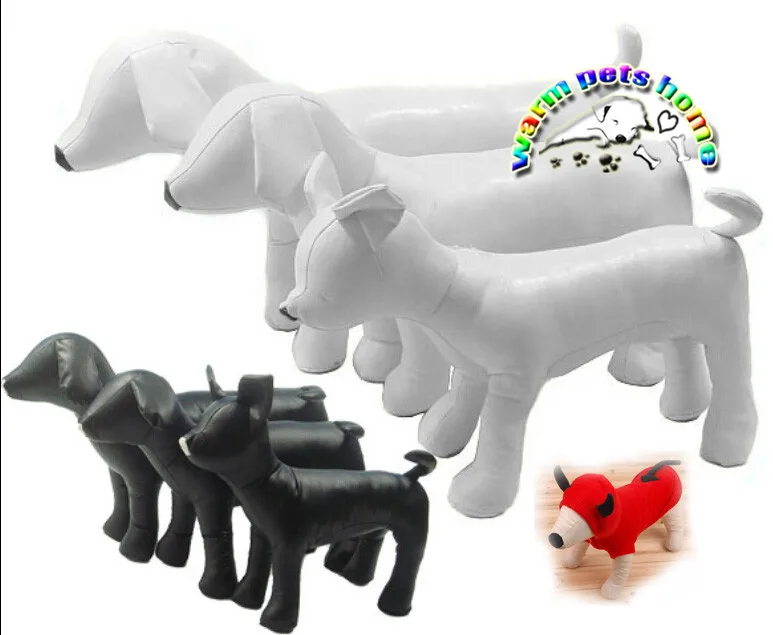 3pcs Leather dog models standing position black white puppy mannequin size S M L for pet shop Pet products
3pcs Leather dog models standing position black white puppy mannequin size S M L for pet shop Pet products