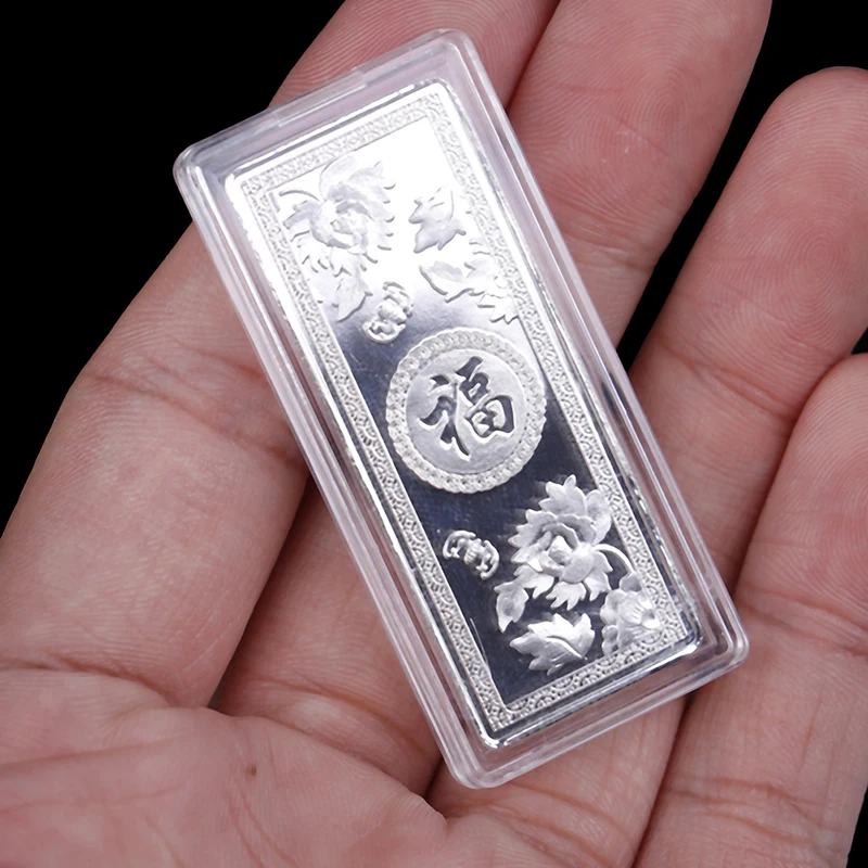Lucky Chinese Pig Flower Silver Plated Commemorative Coin Birthday Gift Tai Chi Metal Challenge Silver Coins Collectibles
Lucky Chinese Pig Flower Silver Plated Commemorative Coin Birthday Gift Tai Chi Metal Challenge Silver Coins Collectibles