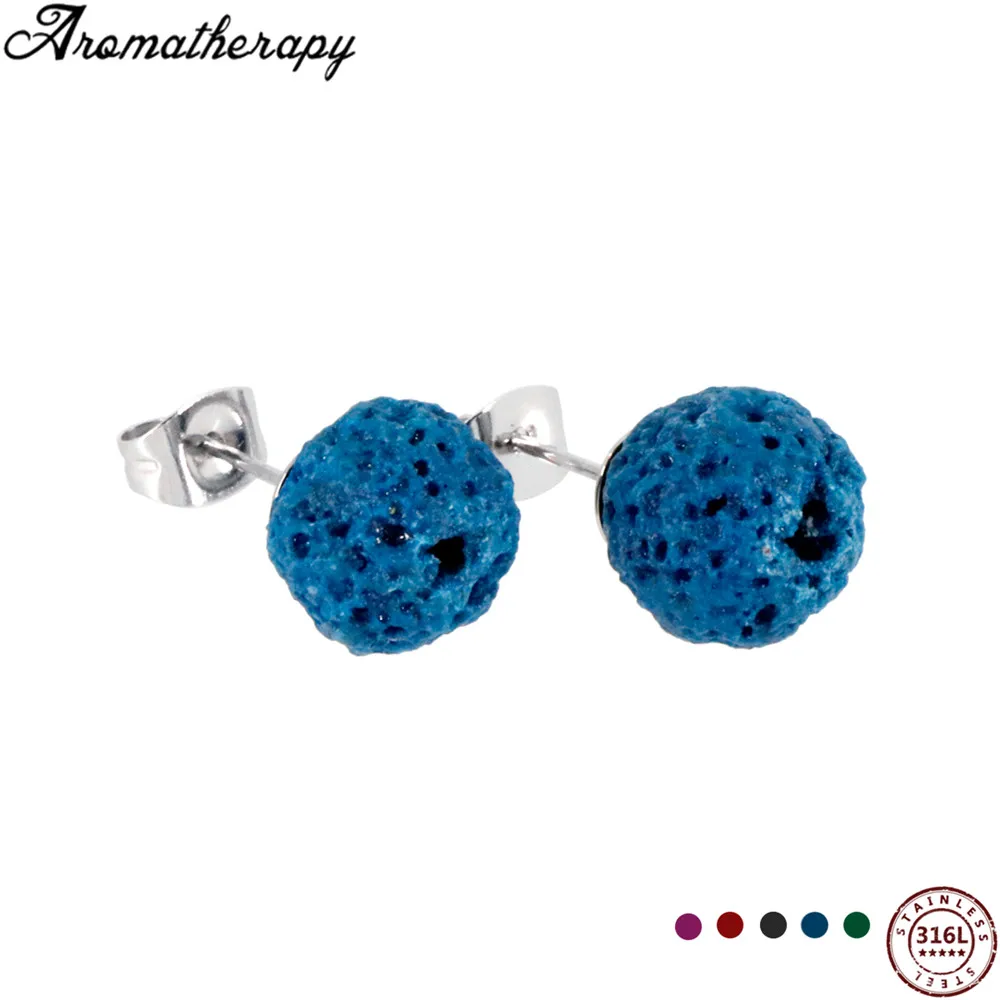 Nature Lava Stone Beads Earrings Aromatherapy Earring Stainless Steel Earrings Perfume Jewelry Gifts For Women Girls Decoration
Nature Lava Stone Beads Earrings Aromatherapy Earring Stainless Steel Earrings Perfume Jewelry Gifts For Women Girls Decoration