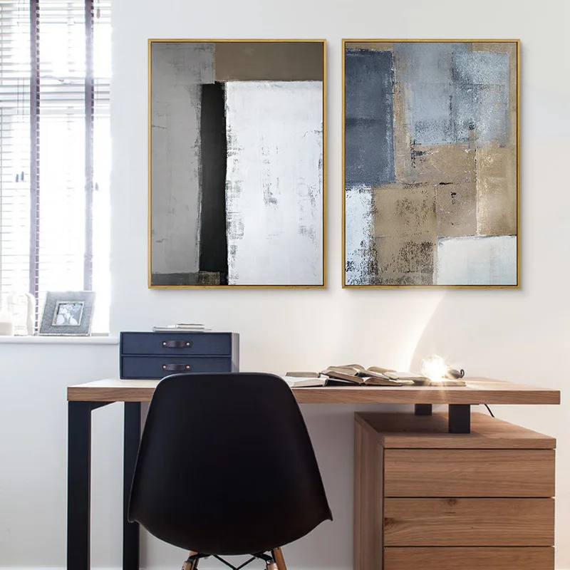 HAOCHU No Frame Wall Pictures for Home Bedroom Decor Geometric Oil Painting Canvas Cuadros Abstract Poster for Bar
HAOCHU No Frame Wall Pictures for Home Bedroom Decor Geometric Oil Painting Canvas Cuadros Abstract Poster for Bar