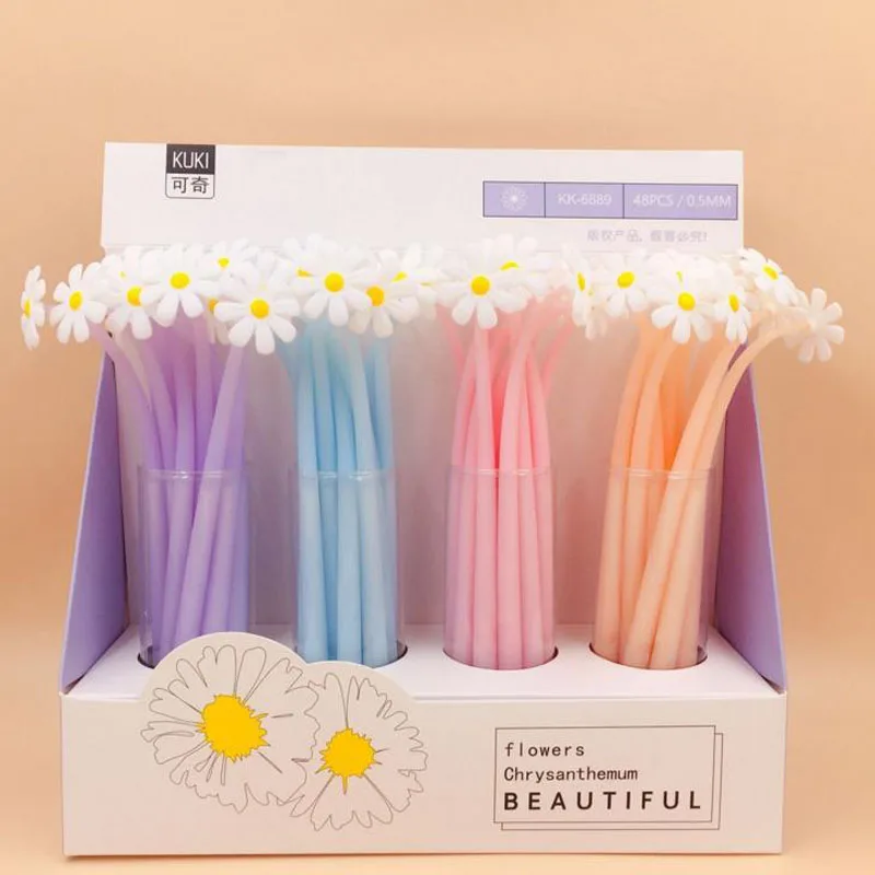 4 Pcs Hot Sale Daisy Plant Flowers Plants Series Gel Pen Signature Pen Escolar Papelaria School Office Supply Student Gift
4 Pcs Hot Sale Daisy Plant Flowers Plants Series Gel Pen Signature Pen Escolar Papelaria School Office Supply Student Gift