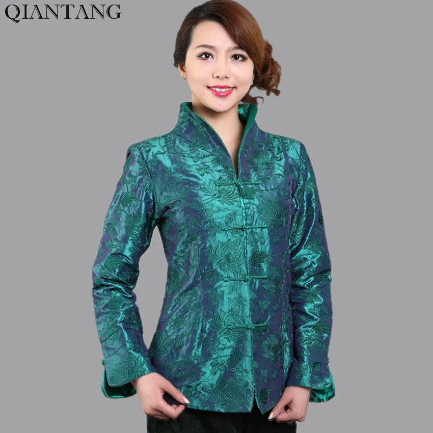 Hot Sale Green Ladies Silk Satin Jacket Vintage China Style Embroidery Coat Flower Size S M L XL XXL XXXL Mujer Chaqueta Mny12-A
Hot Sale Green Ladies Silk Satin Jacket Vintage China Style Embroidery Coat Flower Size S M L XL XXL XXXL Mujer Chaqueta Mny12-A