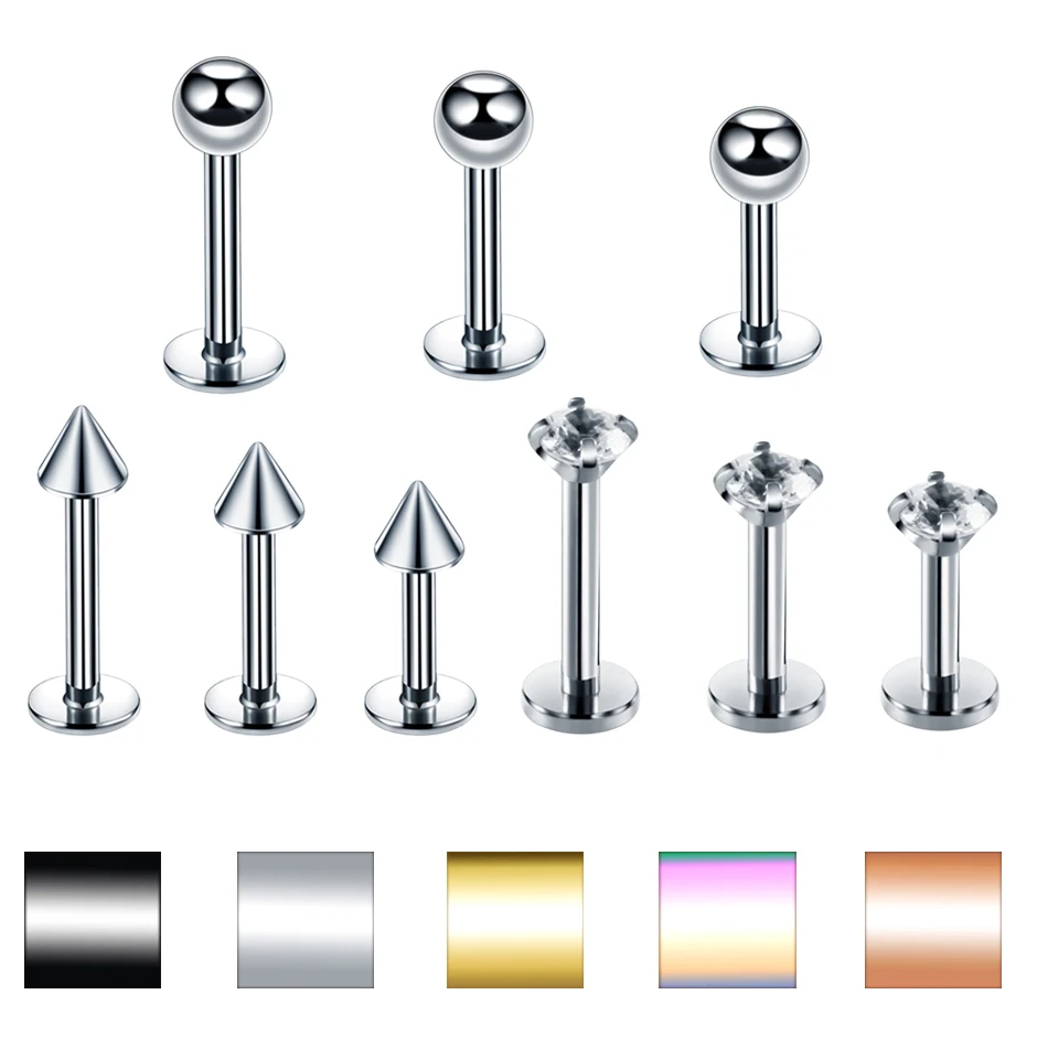 1PC Steel Labret Monore Ring Lip Stud Piercing Orelha Cartilage Ear Helix Stud Tragus Barbell Earrings Piercing Sexy Jewelry 16G
1PC Steel Labret Monore Ring Lip Stud Piercing Orelha Cartilage Ear Helix Stud Tragus Barbell Earrings Piercing Sexy Jewelry 16G