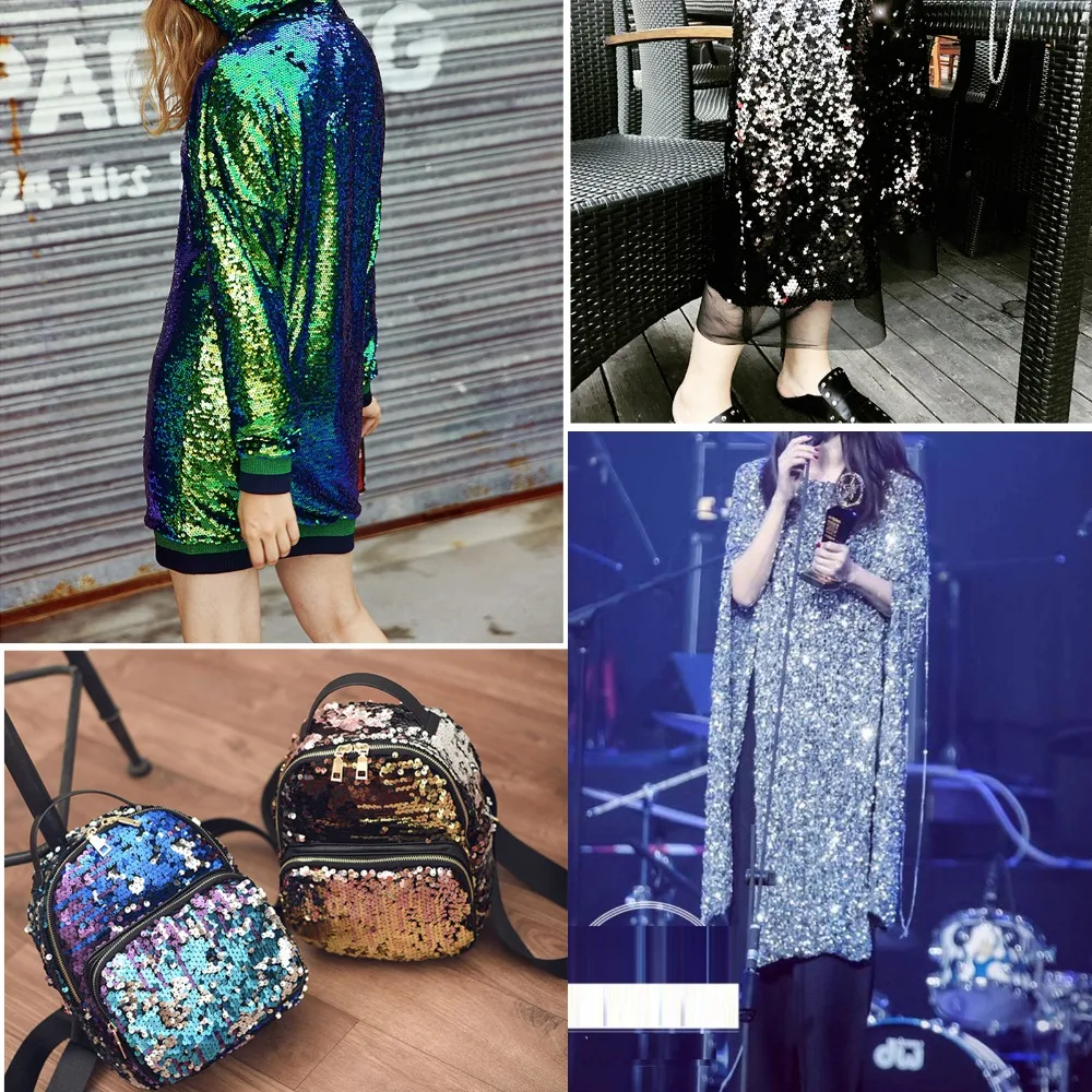 Mermaid Reversible Sequin Fabric (2)