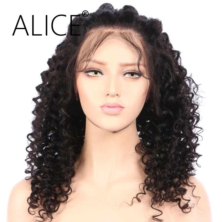 ALICE Pre Plucked Full Lace Human Hair Wigs 8-24 Inches  (7)