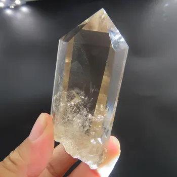 92g 100% Natural Clear Quartz Single Terminated Crystal Wand +Ghost Pyramid Mountain Layers Reiki Healing Mineral Specimen
92g 100% Natural Clear Quartz Single Terminated Crystal Wand +Ghost Pyramid Mountain Layers Reiki Healing Mineral Specimen