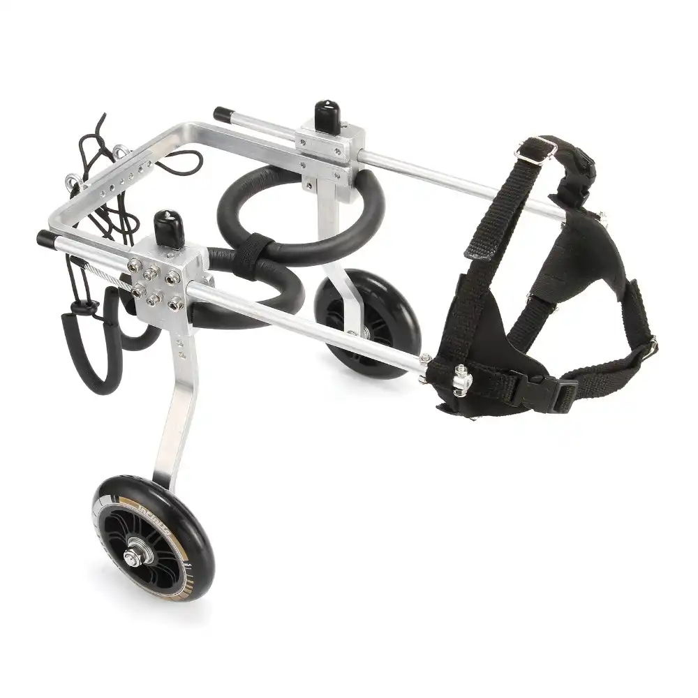2 Tekerlek 5 Pet Kopek Kedi Tekerlekli Sandalye Aluminyum Yuruyus Arabasi Scooter Engelli Arka Bacak Xs S Modeli Evcil Hayvan Agirlik 3 15 Kg Can Ayarlanabilir Diger Kopek Egitimi Yardimcilari Aliexpress