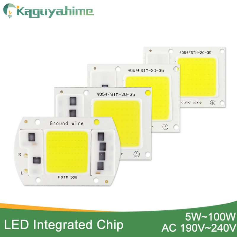 Фото Светодиодный чип Kaguyahime с монолитным блоком светодиодов 10 шт. 20 Вт 30 50 сменный