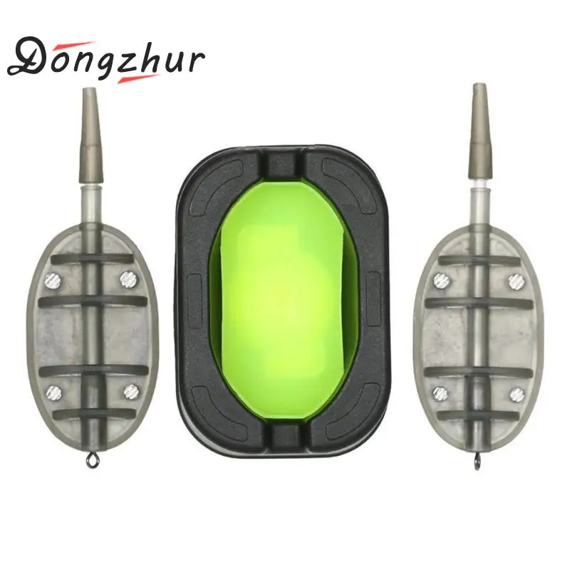 3pcs/set New Fishing Carp Lead Sinker 20/25/30g Lures Bait Fishing Feeder Tow Set Holder Tackle Device Boxes Tool
3pcs/set New Fishing Carp Lead Sinker 20/25/30g Lures Bait Fishing Feeder Tow Set Holder Tackle Device Boxes Tool