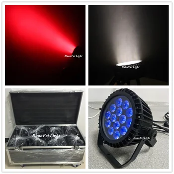 (A-8pcs/case) Stage Lighting Wash LED Par Can RGBWAUV 6IN1 14pcs 18W DJ Light Outdoor Disco Par Can
(A-8pcs/case) Stage Lighting Wash LED Par Can RGBWAUV 6IN1 14pcs 18W DJ Light Outdoor Disco Par Can