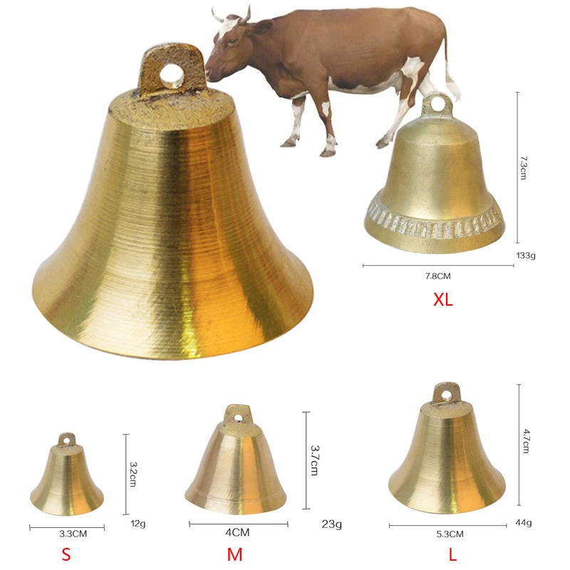 Livestock Cow Horse Sheep Dog equipment Grazing bells Prevent the loss Pure Copper material Crisp loud Farm bell
Livestock Cow Horse Sheep Dog equipment Grazing bells Prevent the loss Pure Copper material Crisp loud Farm bell