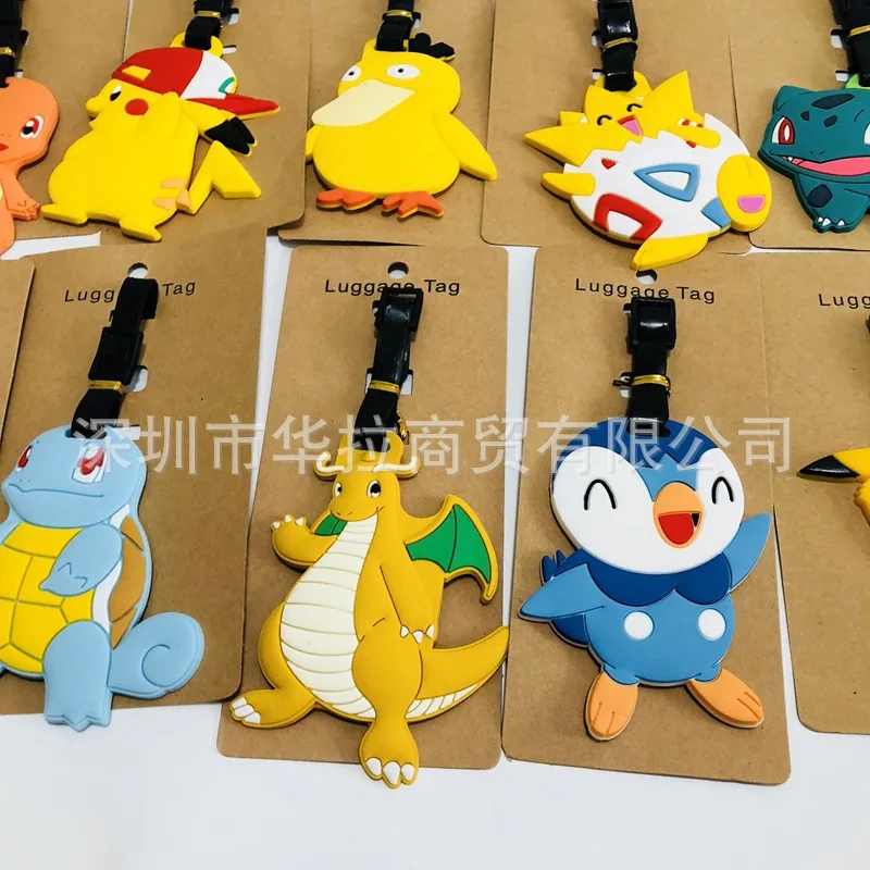 Pocket Monster Psyduck POKE Luggage Tag PVC Pendants Portable Travel Label Suitcase ID Address Holder tags anime new hot Unisex
Pocket Monster Psyduck POKE Luggage Tag PVC Pendants Portable Travel Label Suitcase ID Address Holder tags anime new hot Unisex