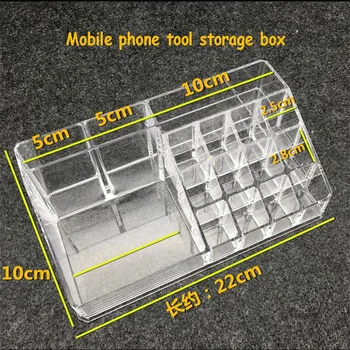 Wozniak Mobile Phone Repair Tool Plastic Storage Acrylic Box Cosmetic Screwdriver Storage Box
Wozniak Mobile Phone Repair Tool Plastic Storage Acrylic Box Cosmetic Screwdriver Storage Box