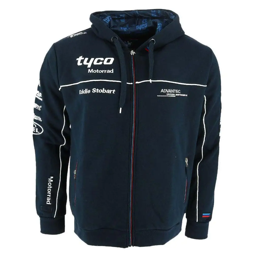 2018 Motorrad Motorsport Motorcycle Jacket Tyco Racing Team Zip Hoody Adult Men's Moto GP Hoodie Sports Sweatshirt for BMW 
2018 Motorrad Motorsport Motorcycle Jacket Tyco Racing Team Zip Hoody Adult Men's Moto GP Hoodie Sports Sweatshirt for BMW
