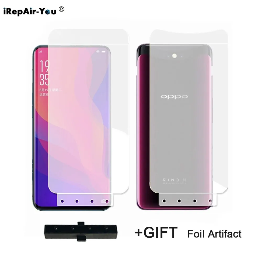 2PCS Front &Back Soft TPU Hydrogel Film For OPPO Find X Reno 10 Realme X R17 F11 Pro R15X A7 A9 Full Cover Screen Protector Film
2PCS Front &Back Soft TPU Hydrogel Film For OPPO Find X Reno 10 Realme X R17 F11 Pro R15X A7 A9 Full Cover Screen Protector Film
