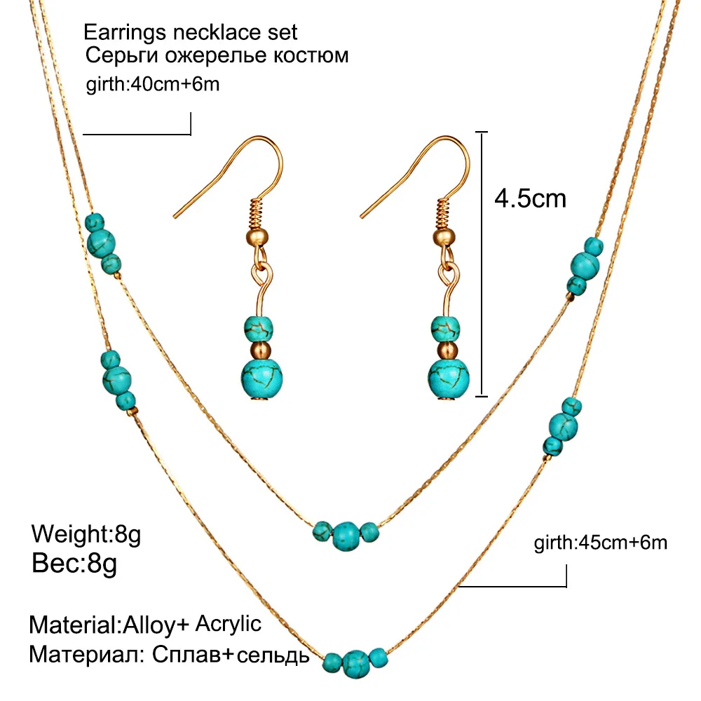 DoreenBeads Fashion Necklace Gold Silver European And American Retro jewelry Round Gem stone Romantic Female Necklace,1 Set
DoreenBeads Fashion Necklace Gold Silver European And American Retro jewelry Round Gem stone Romantic Female Necklace,1 Set
