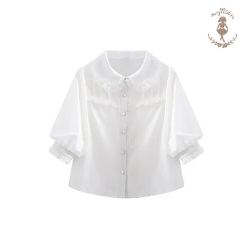 Shein Blouse Blusa Free Shipping 2019 New Original Little Girl Mary In The Bud Organza Lantern Sleeve Cuff Joker Baby Shirt
Shein Blouse Blusa Free Shipping 2019 New Original Little Girl Mary In The Bud Organza Lantern Sleeve Cuff Joker Baby Shirt