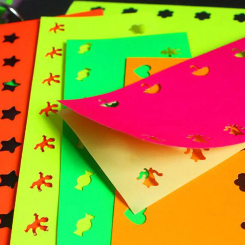 100pcs Multicolor Adhesive Embossed Paper Color Fluorescent Scrapbooking Craft Sticker Punch Stamping DIY Gift Decor Kid
100pcs Multicolor Adhesive Embossed Paper Color Fluorescent Scrapbooking Craft Sticker Punch Stamping DIY Gift Decor Kid