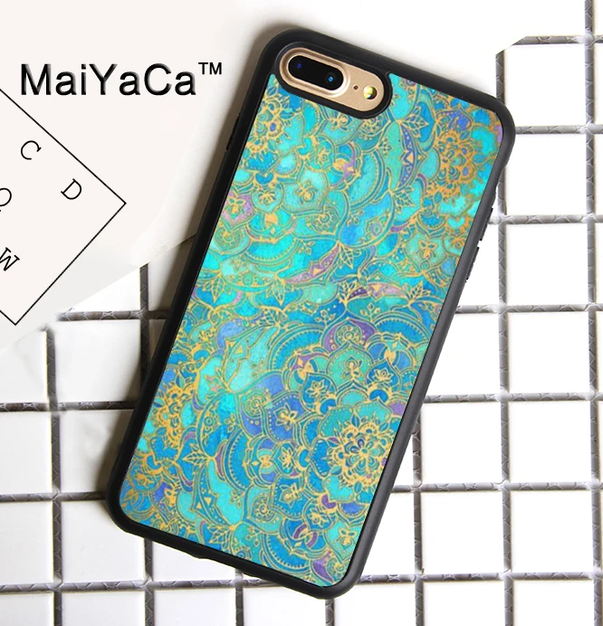 MaiYaCa Sapphire & Jade Stained Glass Mandalas Soft TPU Case For iPhone 7 Plus Cover Fashion Hard Plastic Phone Coque Capa
MaiYaCa Sapphire & Jade Stained Glass Mandalas Soft TPU Case For iPhone 7 Plus Cover Fashion Hard Plastic Phone Coque Capa