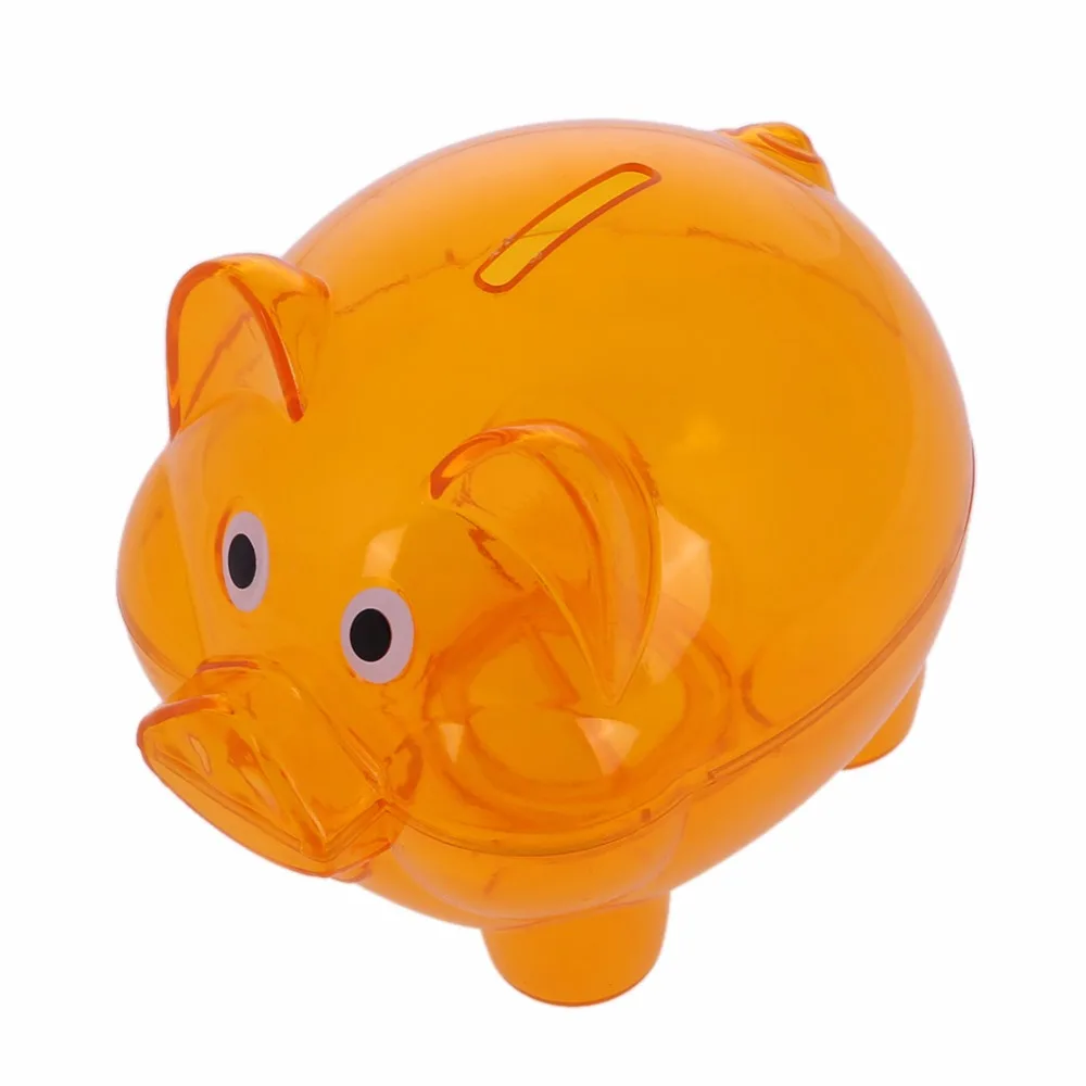 Children Piggy Bank Plastic Transparent Money Saving Box Case Coins Cartoon Pig Shaped Piggy Bank Coin Box Gift Save Money Box
Children Piggy Bank Plastic Transparent Money Saving Box Case Coins Cartoon Pig Shaped Piggy Bank Coin Box Gift Save Money Box