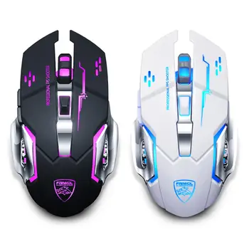 Rechargeable LED Light Mute Optical Wireless Gaming Mouse for Computer Notebook 2019NEW
Rechargeable LED Light Mute Optical Wireless Gaming Mouse for Computer Notebook 2019NEW