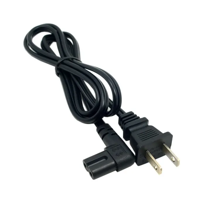 Jimier 1M USA 2pin Male to 90 Degree Right Angled IEC 320 C7 Power Supply Cord Cable
Jimier 1M USA 2pin Male to 90 Degree Right Angled IEC 320 C7 Power Supply Cord Cable