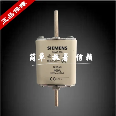 Fuse insurance 3NA3260 / NH2 / 500V / 400A / GL / GG Fuse insurance 3NA3260 / NH2 / 500V / 400A / GL / GG<br><br>Aliexpress